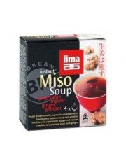 Sopa Miso Instantanea C/Gengibre 4 X 15G