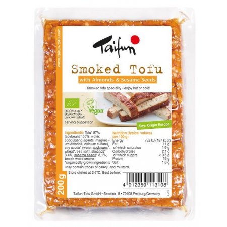 Tofu C/ Amêndoa E Sésamo - 200G - Taifun
