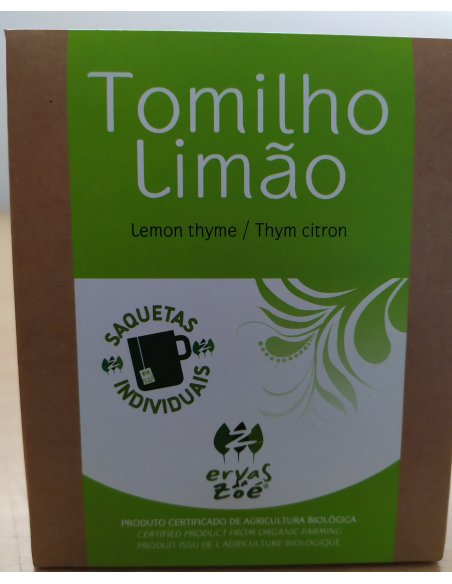Chá Tomilho Limão Saquetas 12X1.4G