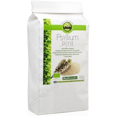 PSYLLIUM DOURADO EM PÓ 600G ETHNOSCIENCE