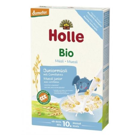 MUESLI CEREAIS 10M JUNIOR 250GR Holle