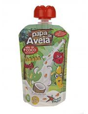 PAPAS DE AVEIA / DOYPACK BANANA E MAÇÃ S/G 100G