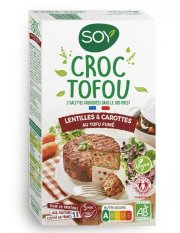 CROC TOFU LENTILHAS E CENOURAS - 2X100G - SOY