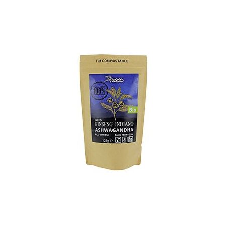 ASHWAGANDHA EM PÓ - 125G - PRÓVIDA