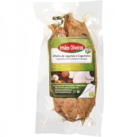 ALHEIRA DE LEGUMES E COGUMELOS - 180G - BIO CARAMULO