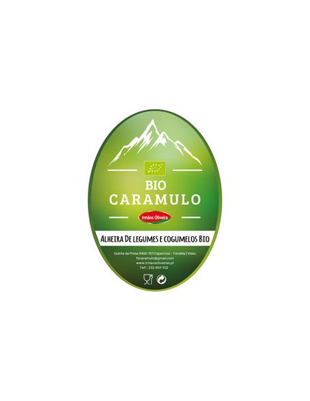 ALHEIRA DE LEGUMES E COGUMELOS - 180G - BIO CARAMULO