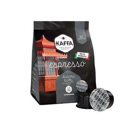 CÁPSULAS CAFÉ NÃO BIO ESPRESSO - 20 UNDS - KAFFA