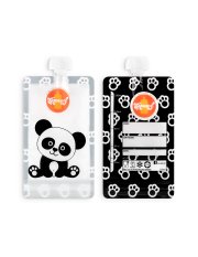 PACOTINHO REUTILIZÁVEL SQUEEZ PANDA 150ML