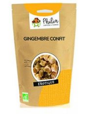 GENGIBRE CRISTALIZADO - 250G - PHILIA