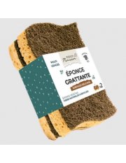 ESPONJA VEGETAL ECO SUPERFÍCIES DELICADAS - 2UNDS -MAISON PINSON