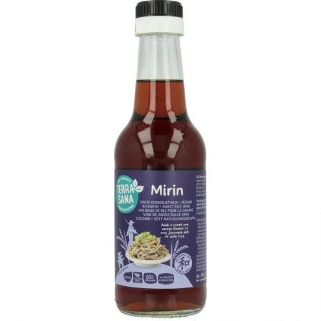 MIRIN (VINHO DE ARROZ) - 250ML - TERRA SANA