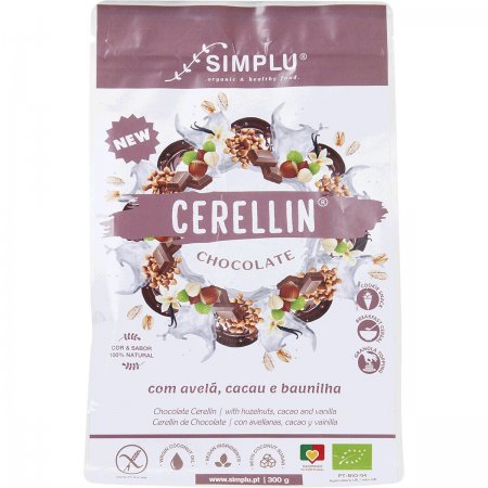 CERELLIN CHOCOLATE S/G - 300G - SIMPLU