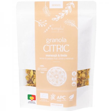 GRANOLA CITRIC S/G - 300G - SIMPLU