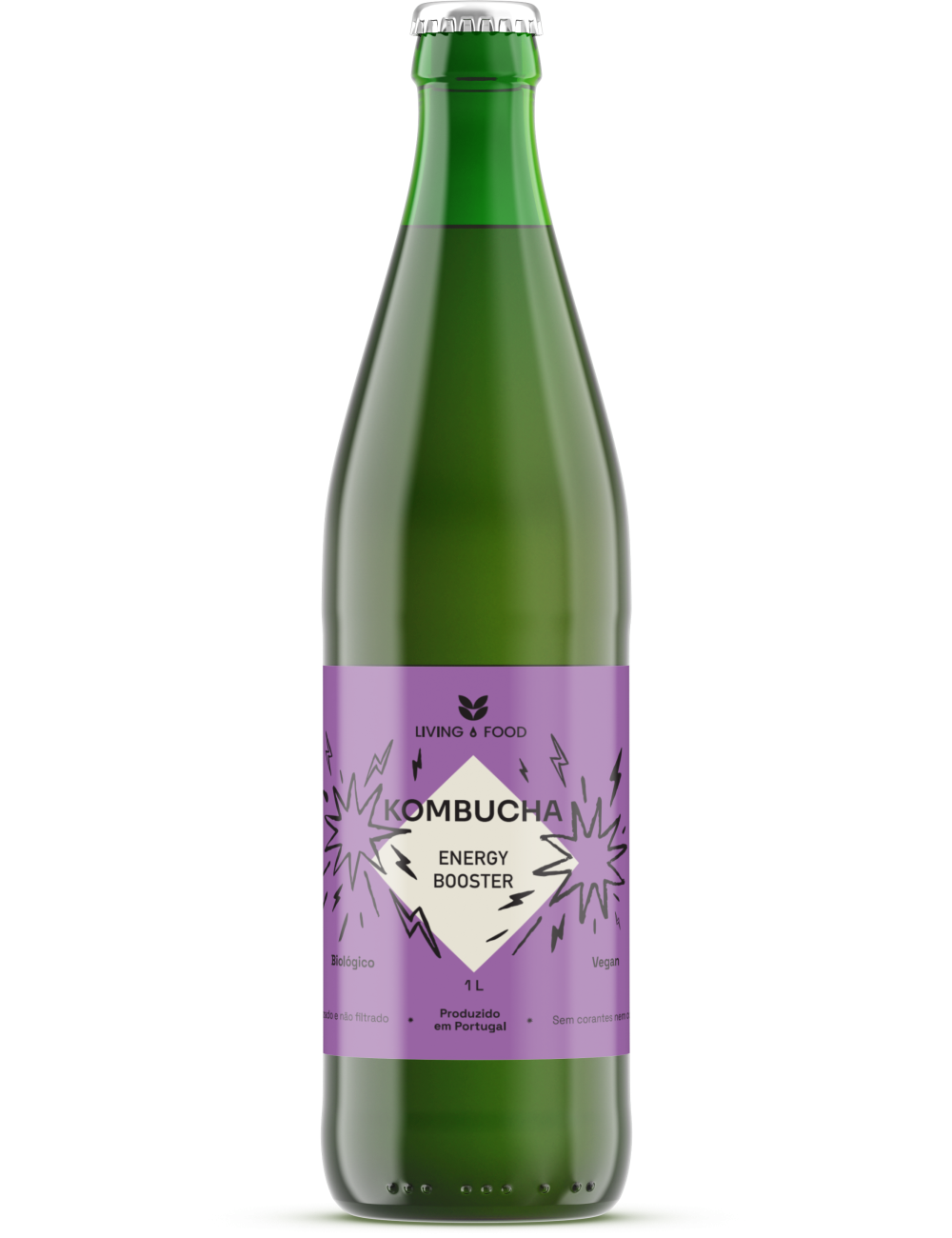 KOMBUCHA BOOSTER - 1 L - LIVING FOOD