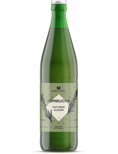 KOMBUCHA ALECRIM - 1L - LIVING FOOD