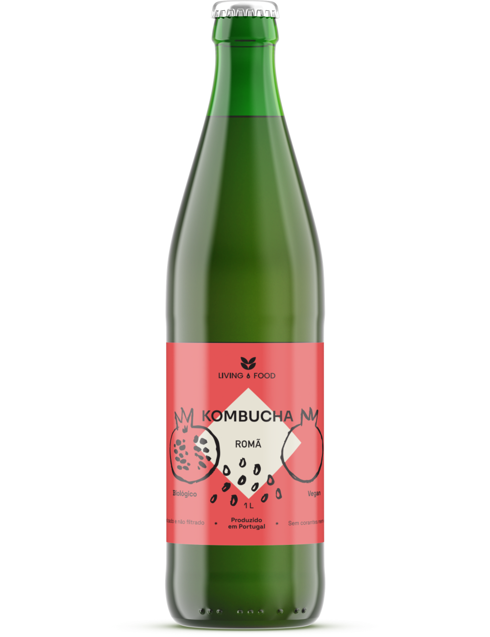 KOMBUCHA ROMÃ - 1L - LIVING FOOD