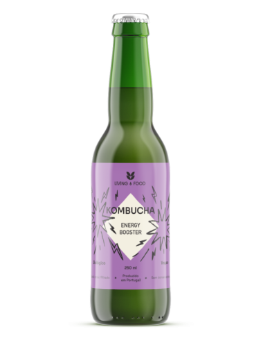 KOMBUCHA BOOSTER - 250 ML - LIVING FOOD