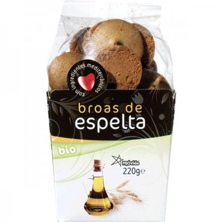 Biscoitos De Espelta C/ Azeite - 220G - PRÓVIDA