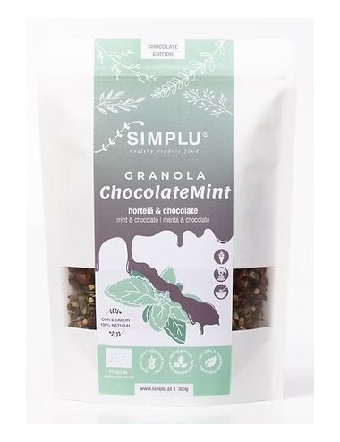 GRANOLA CHOCOLATEMINT  S/G - 300G - SIMPLU