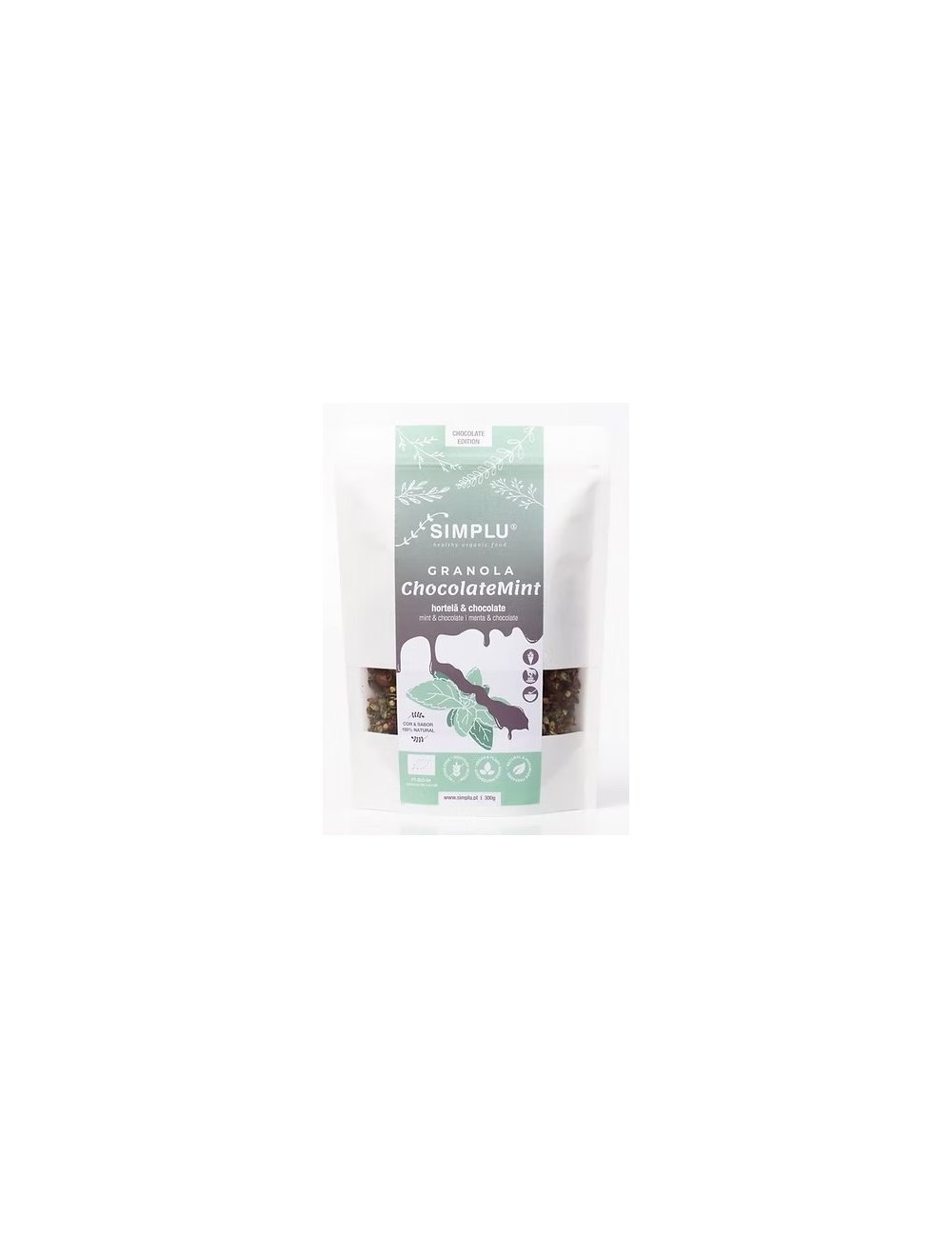 GRANOLA CHOCOLATEMINT  S/G - 300G - SIMPLU