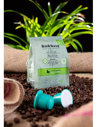 CAFÉ BIO CÁPS. COMPOST. MEZTIZO - 10 UNDS - KUKKEN