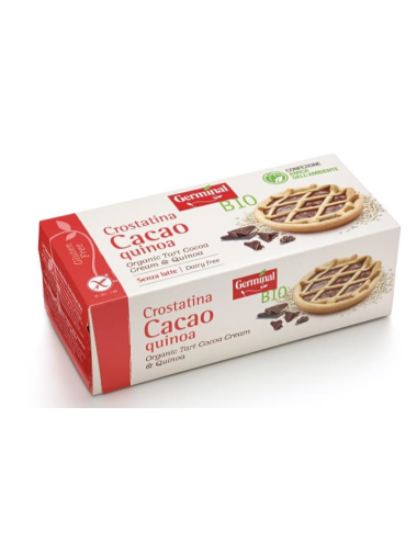 TARTELETES DE CACAU E QUINOA S/G - 200G - GERMINAL