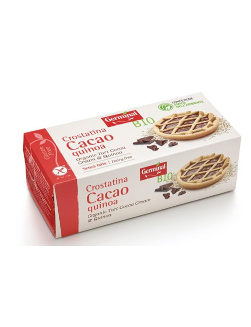 TARTELETES DE CACAU E QUINOA S/G - 200G - GERMINAL