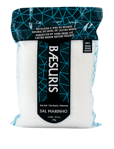 SAL MARINHO TRADICIONAL - 1KG - BEASURIS
