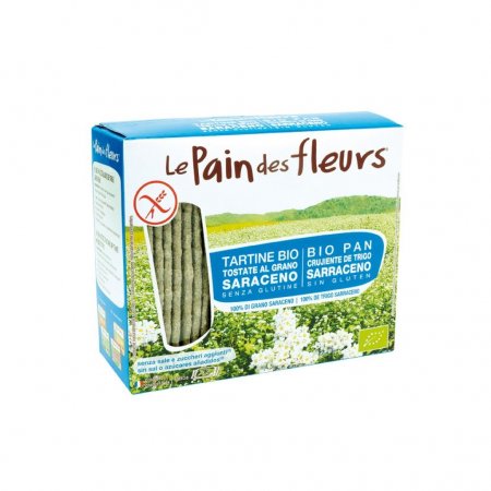 tostas  S/G DE TRIGO SARRACENO S/ AÇÚCAR - 150G - le Pain des fleurs